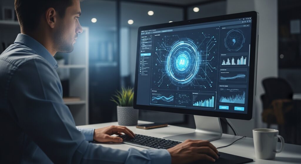 profesional usando ia